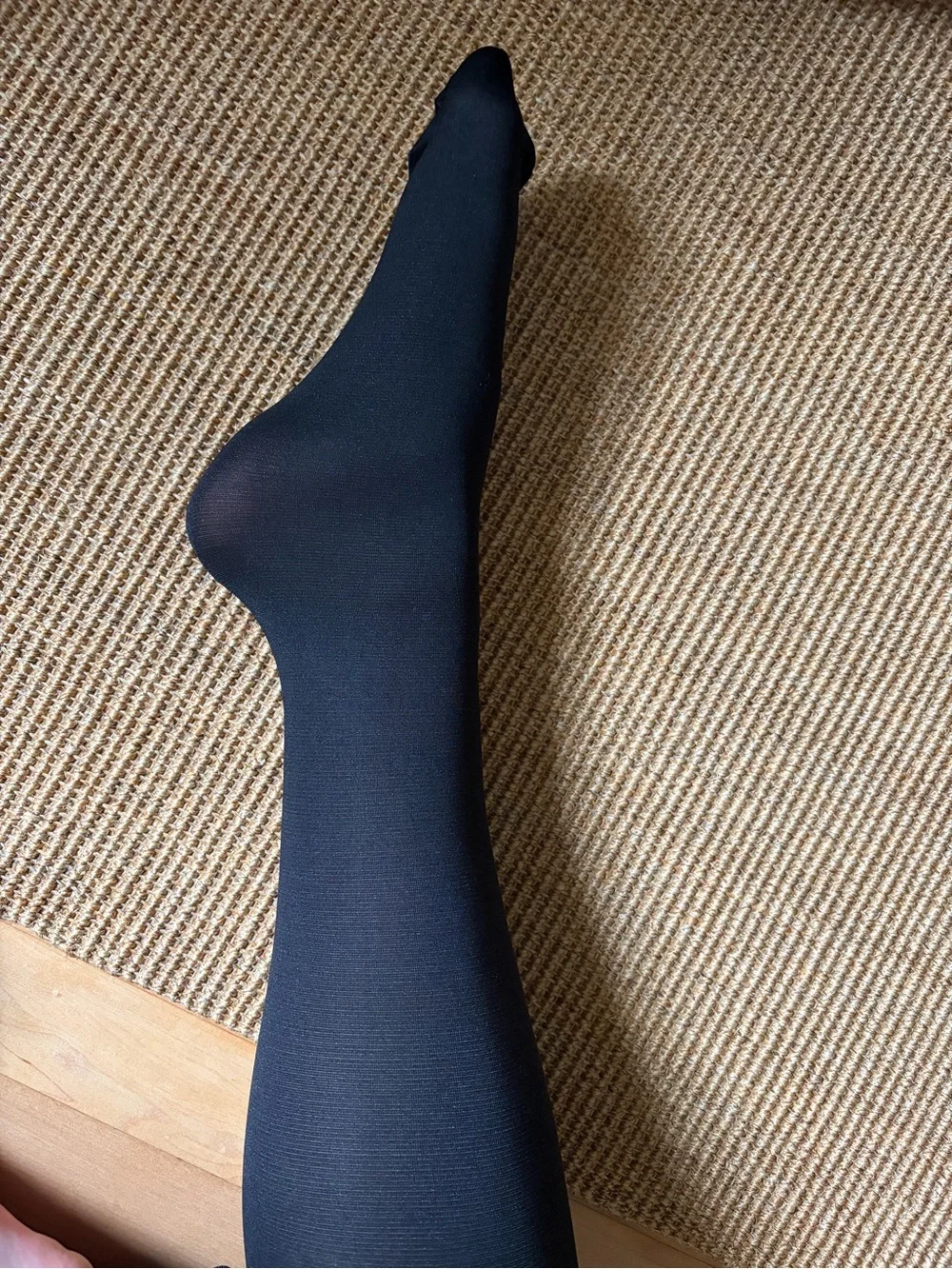 Sheertex Classic Semi-Opaque Rip-Resist Tights - Size Small